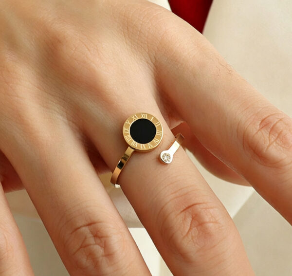 戒指换金色 Celestial Compass Ring