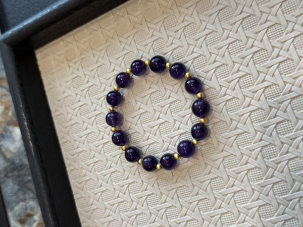 54 Natural Amethyst Bracelet