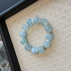 64 Natural Aquamarine Bracelet