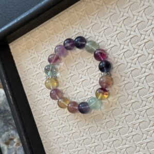 65 Multicolor Fluorite Bracelet