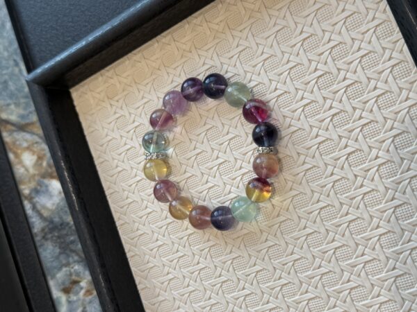 65 Multicolor Fluorite Bracelet