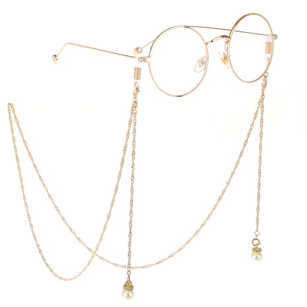 3 Luxury Crystal Glasses Chain | Sparkling Eyewear Necklace for Women