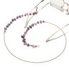 8 Luxury Crystal Glasses Chain | Sparkling Eyewear Necklace for Women