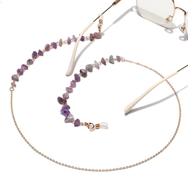 8 Luxury Crystal Glasses Chain | Sparkling Eyewear Necklace for Women