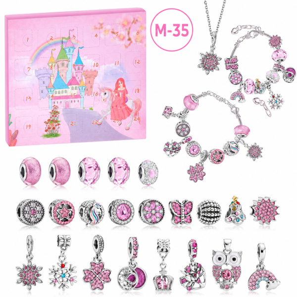 M-35-1 Christmas DIY Bracelet Making Kit