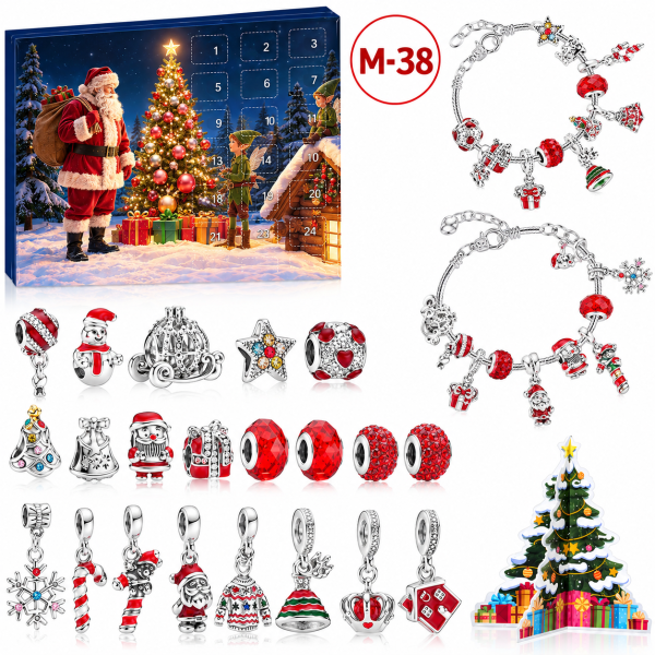 M-38-1 Christmas DIY Bracelet Making Kit