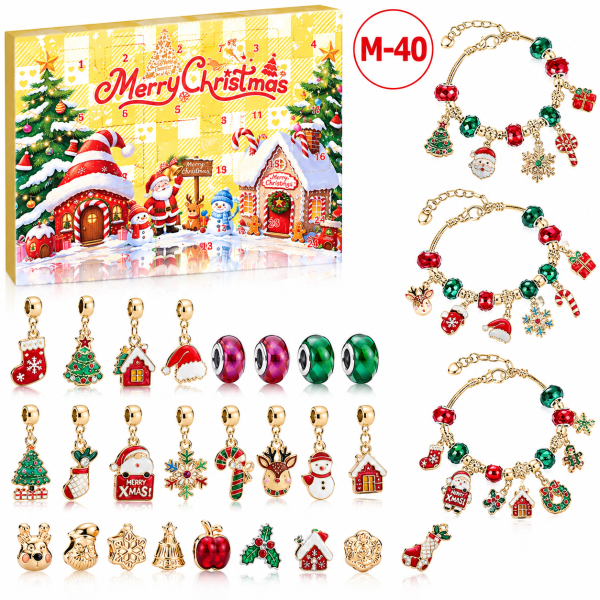M-40-1 Christmas DIY Bracelet Making Kit